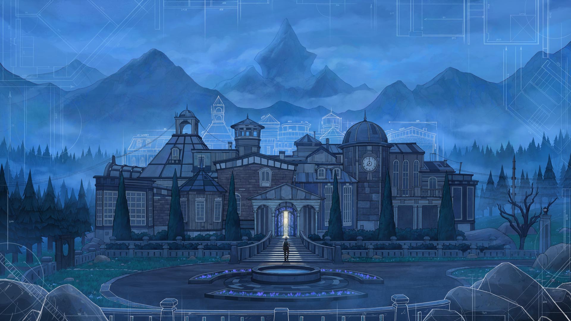 Figure 1: Blue Prince, my current contender for GotY